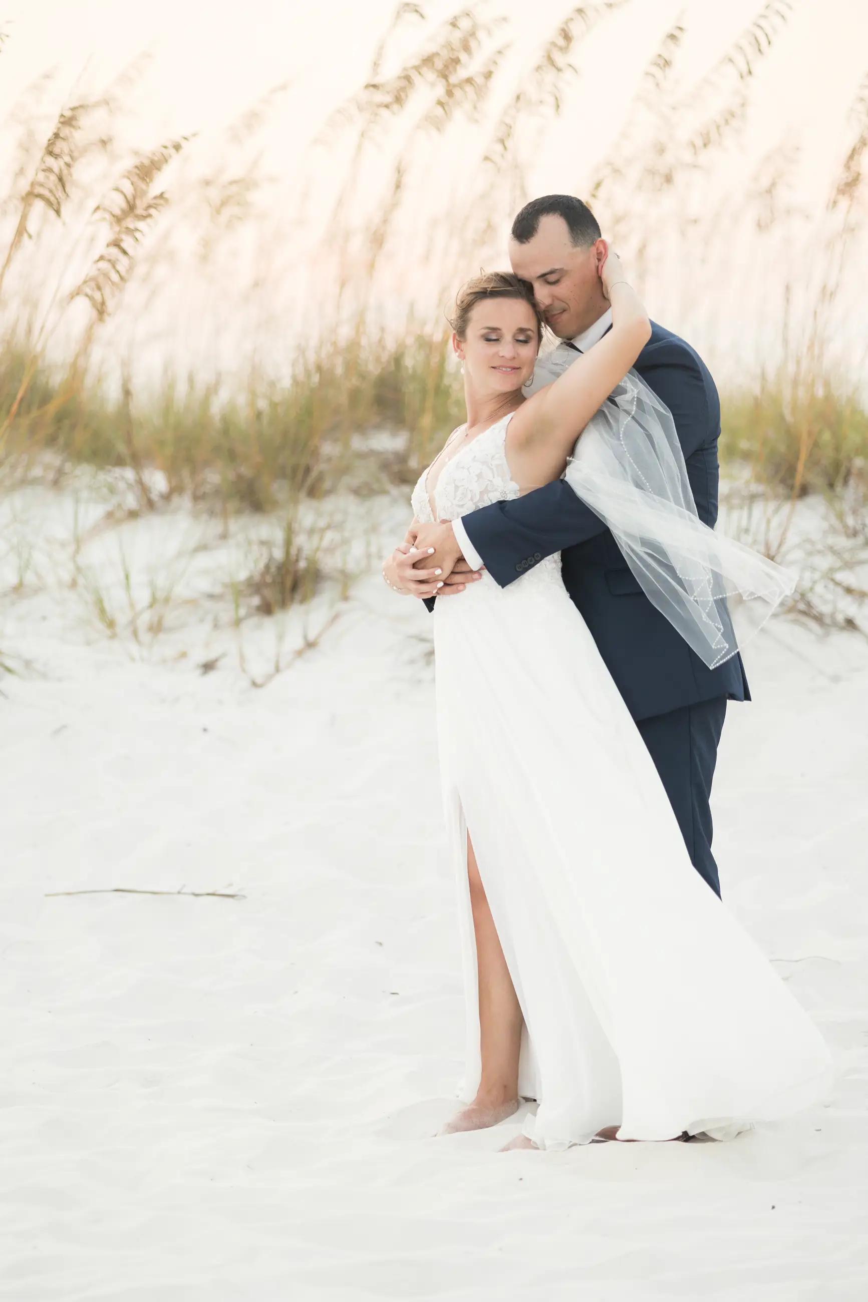 Alexandra and Jeremiah’s Beach Wedding Image