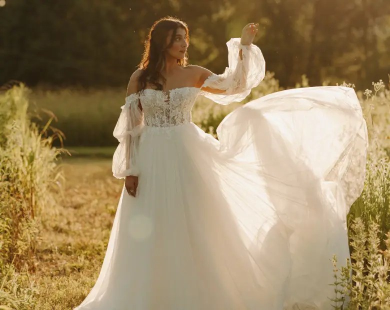 stella york wedding gown
