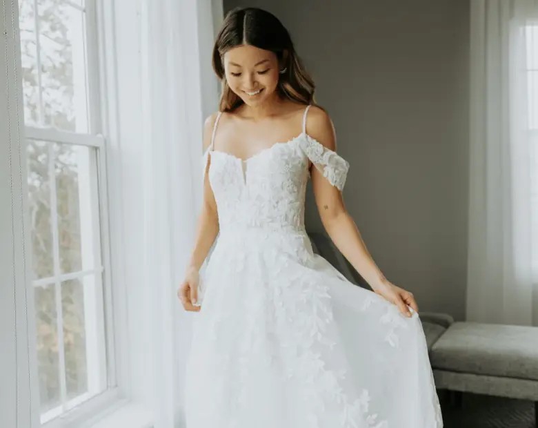 stella york wedding gown