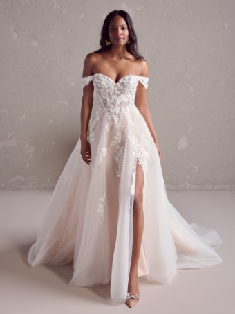 JANICE #0 default Ivory over Blush (gown with Natural Illusion) thumbnail