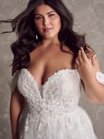 MARGUERITE #4 default All Ivory (gown with Ivory Illusion) thumbnail