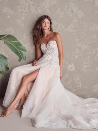 MARGUERITE #0 default All Ivory (gown with Ivory Illusion) thumbnail
