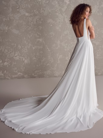 LAUREL #3 Ivory (gown with Natural Illusion) thumbnail
