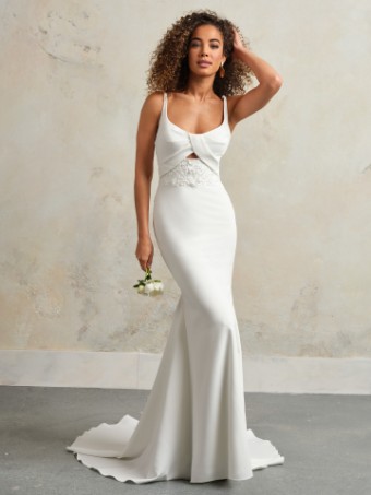 MEGAN #0 default All Ivory (gown with Ivory Illusion) thumbnail