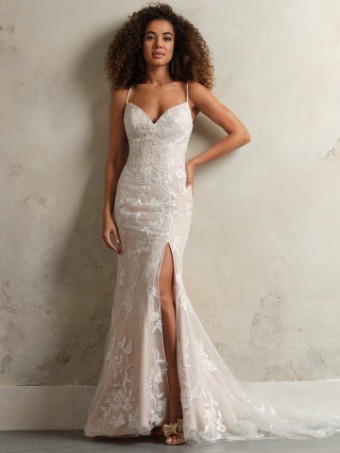 NICOLETTE #0 default Ivory (gown with Natural Illusion) thumbnail