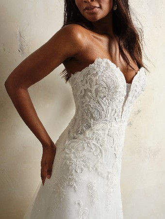 KYLER #1 Ivory (gown with Ivory Illusion) thumbnail
