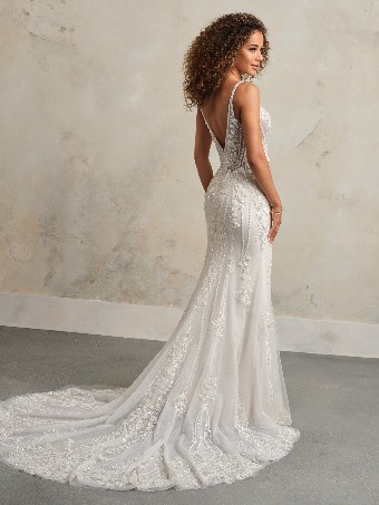 EDIE #3 All Ivory (gown with Ivory Illusion) thumbnail