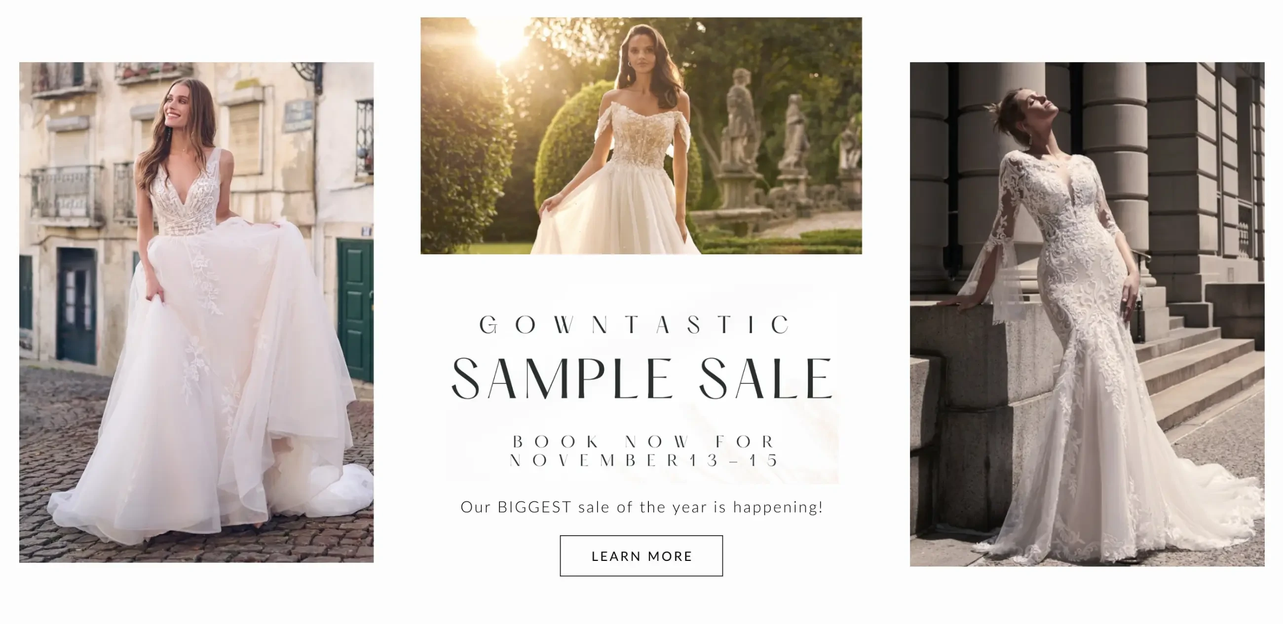 Gowntastic Sample Sale
